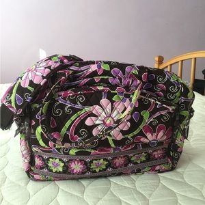 Vera Bradley tote bag- Purple Punch pattern